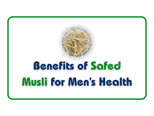Benefits of Safed Musli for Men’s Health