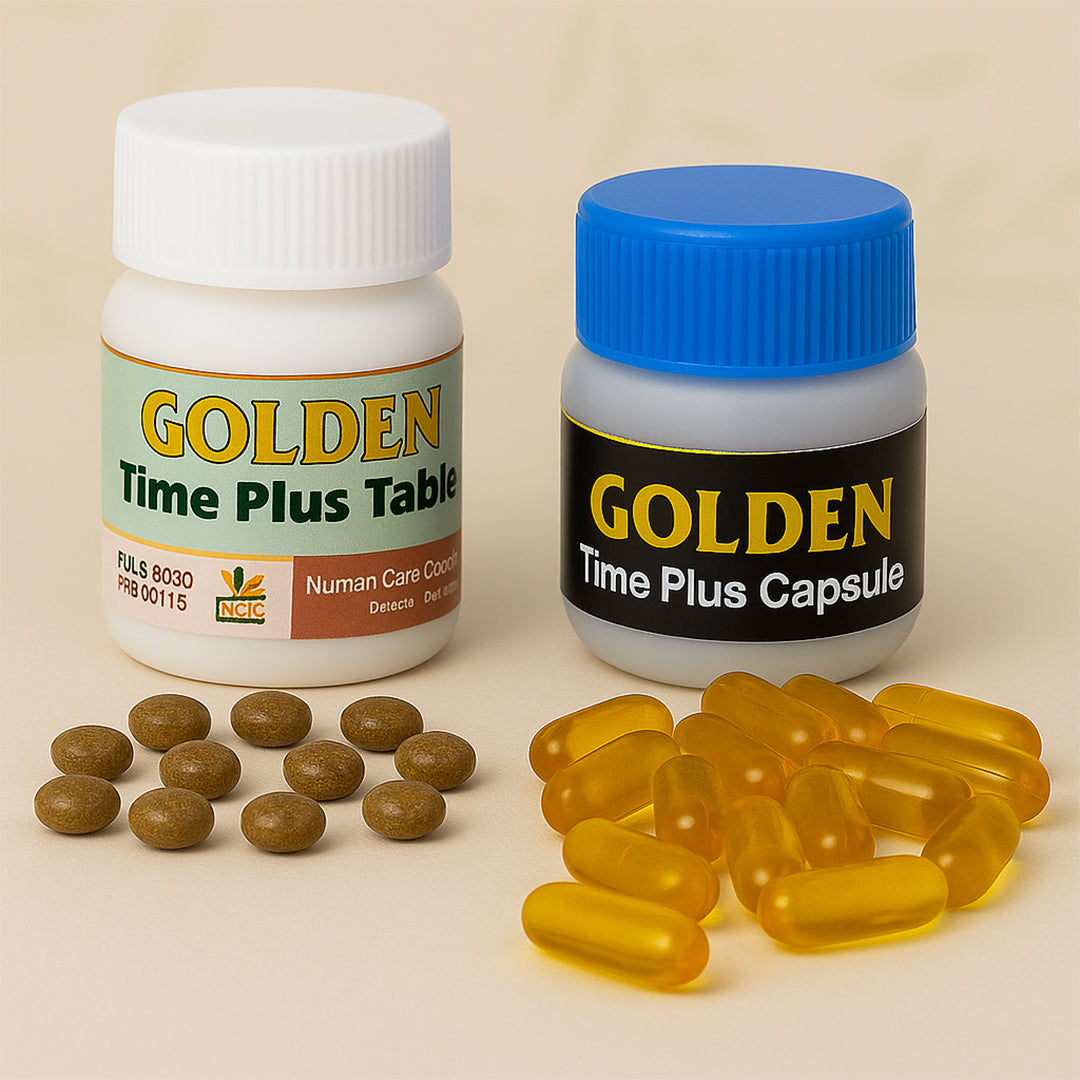 20 Tablets + 20 Capsules Herbal Timing & Vitality Formula Complete Men Wellness Pack