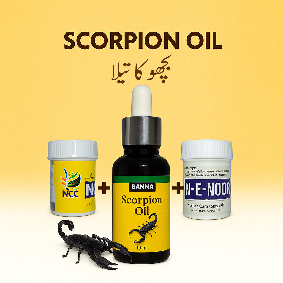 🌿Scorpio Oil Tila & Majoone Noor (Herbal Strength, Vitality & Body Wellness Package)
